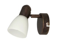 Rabalux 1bodové nástěnné svítidlo SOMA antická hnědá max. 1x40W E14 pr. 80x110mm Rabalux 1bodové nástěnné svítidlo SOMA antická hnědá max. 1x40W E14 pr. 80x110mm