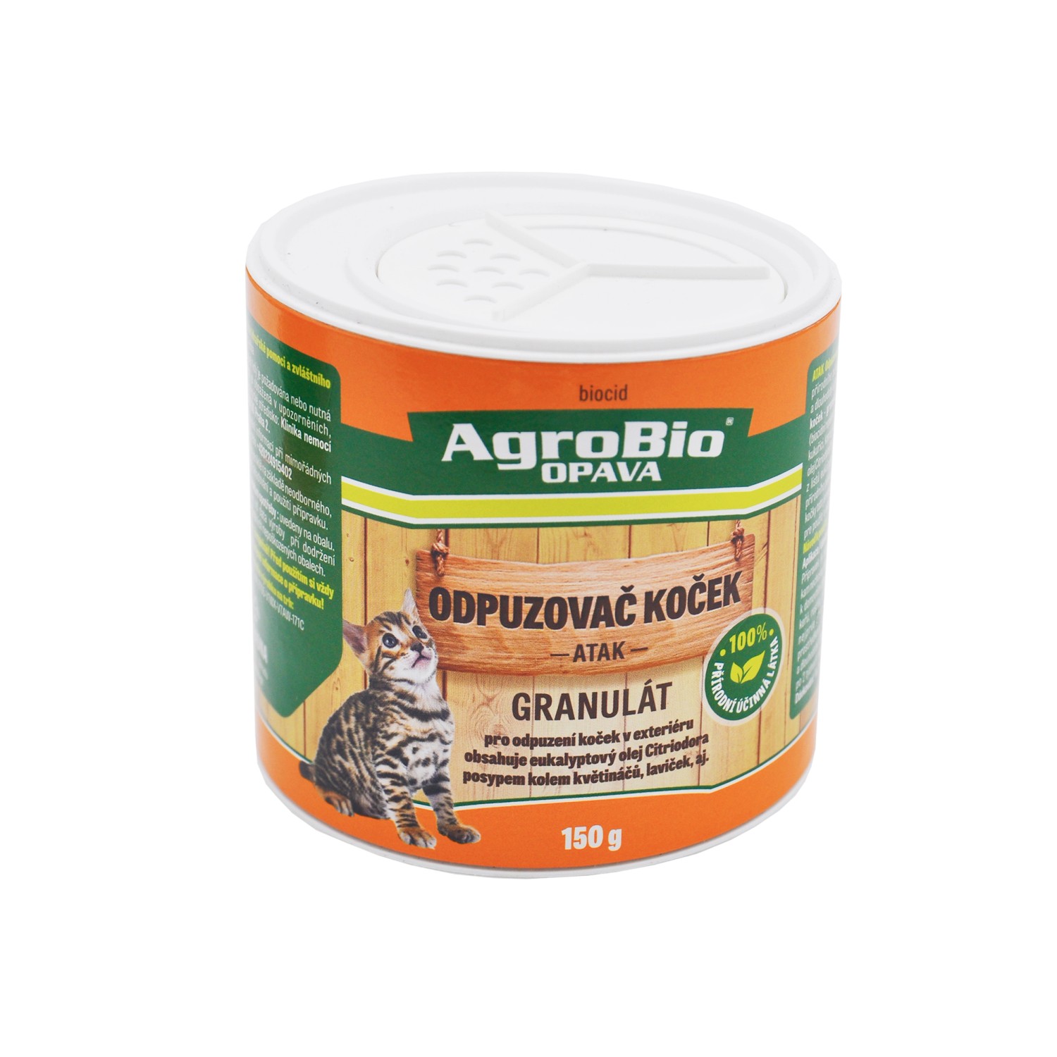 Odpuzovač koček granulát ATAK 150 g