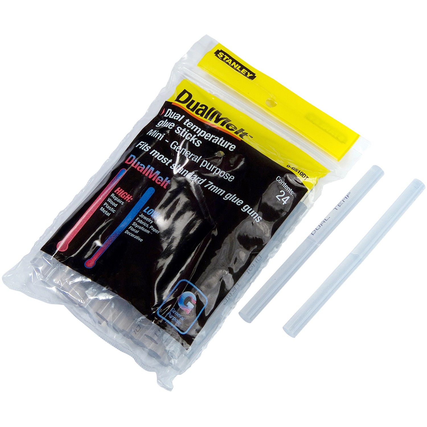 Stanley DualMelt Lepicí tyčinky 1-GS10DT, 24 ks