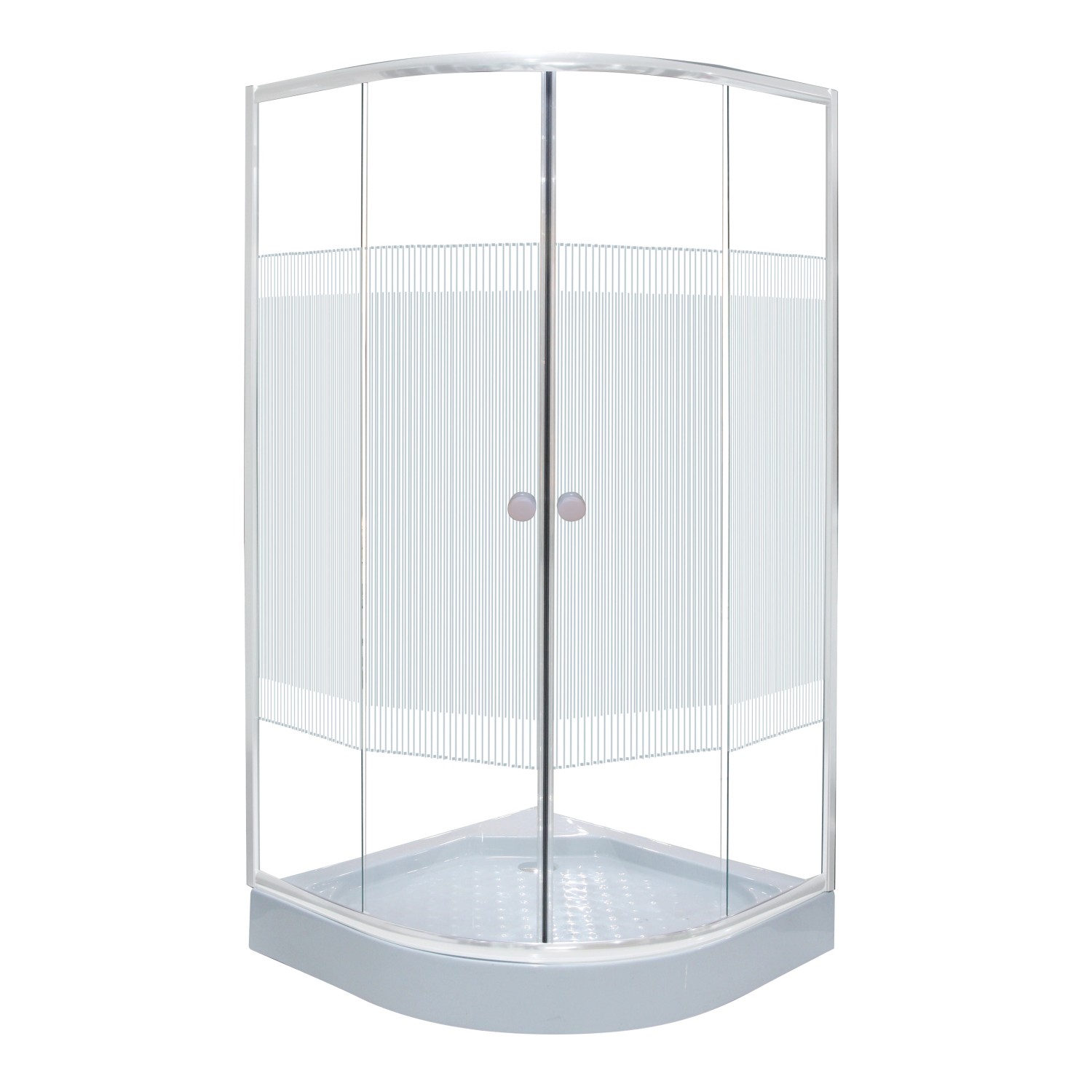 Sanotechnik Sprchový kout bez vaničky TW80S, čtvrtkruh, 80 x 80 x 180 cm