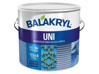 BALAKRYL Univerzální barva na kov a dřevo UNI MAT 0100 bílá 2,5 kg