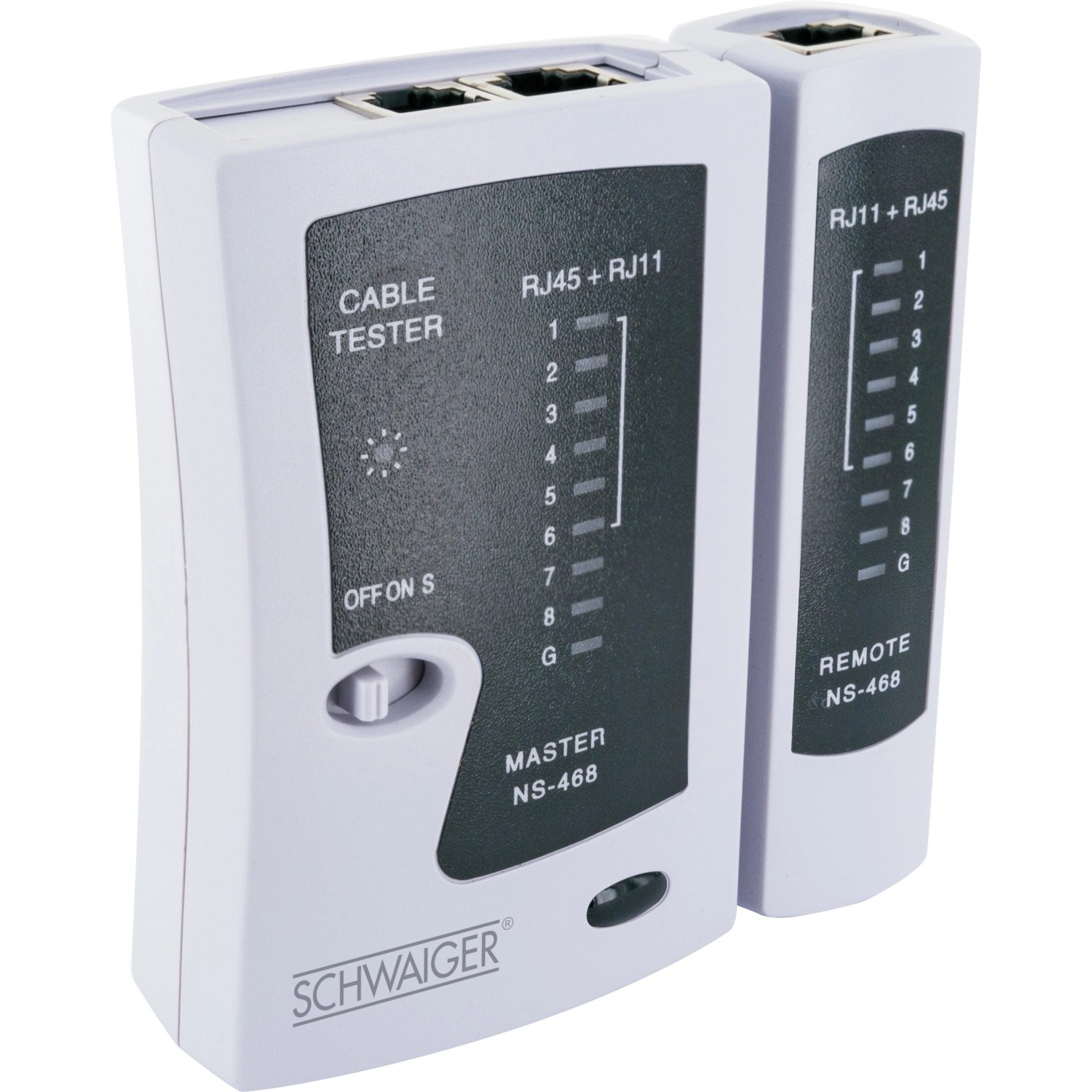 Schwaiger Tester síťových kabelů NWM 1