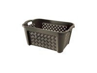 Tontarelli Koš na prádlo Arianna hnědý 58 x 38,2 x 26 cm, 35 l