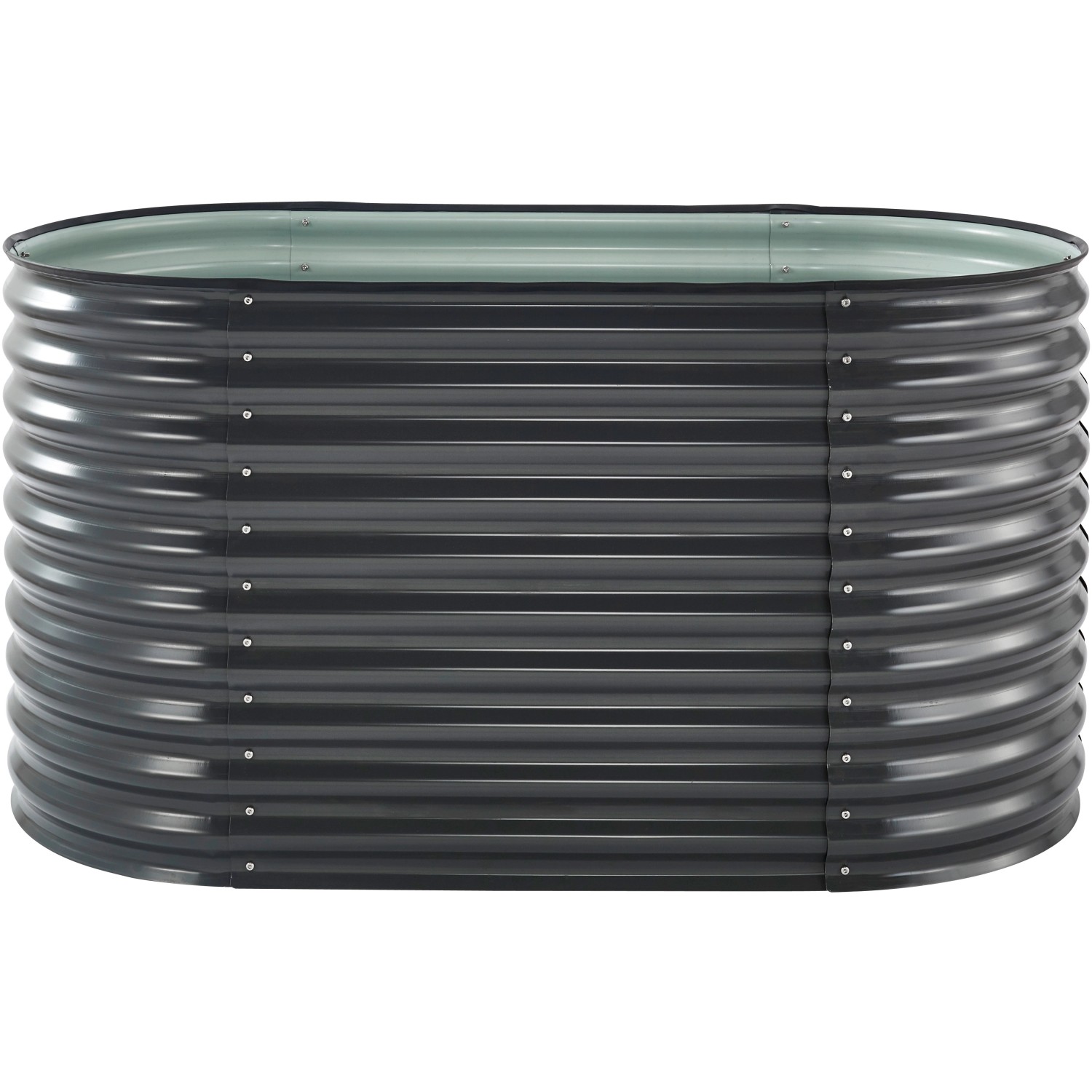 Floraworld Vyvýšený záhon Welle antracitový 160 x 80 x 82 cm