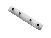 Gardinia Spojka kolejniček pro 1drážkovou hliníkovou záclonovou kolejničku Lucy