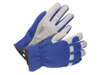 LUX Zahradní rukavice modré XL