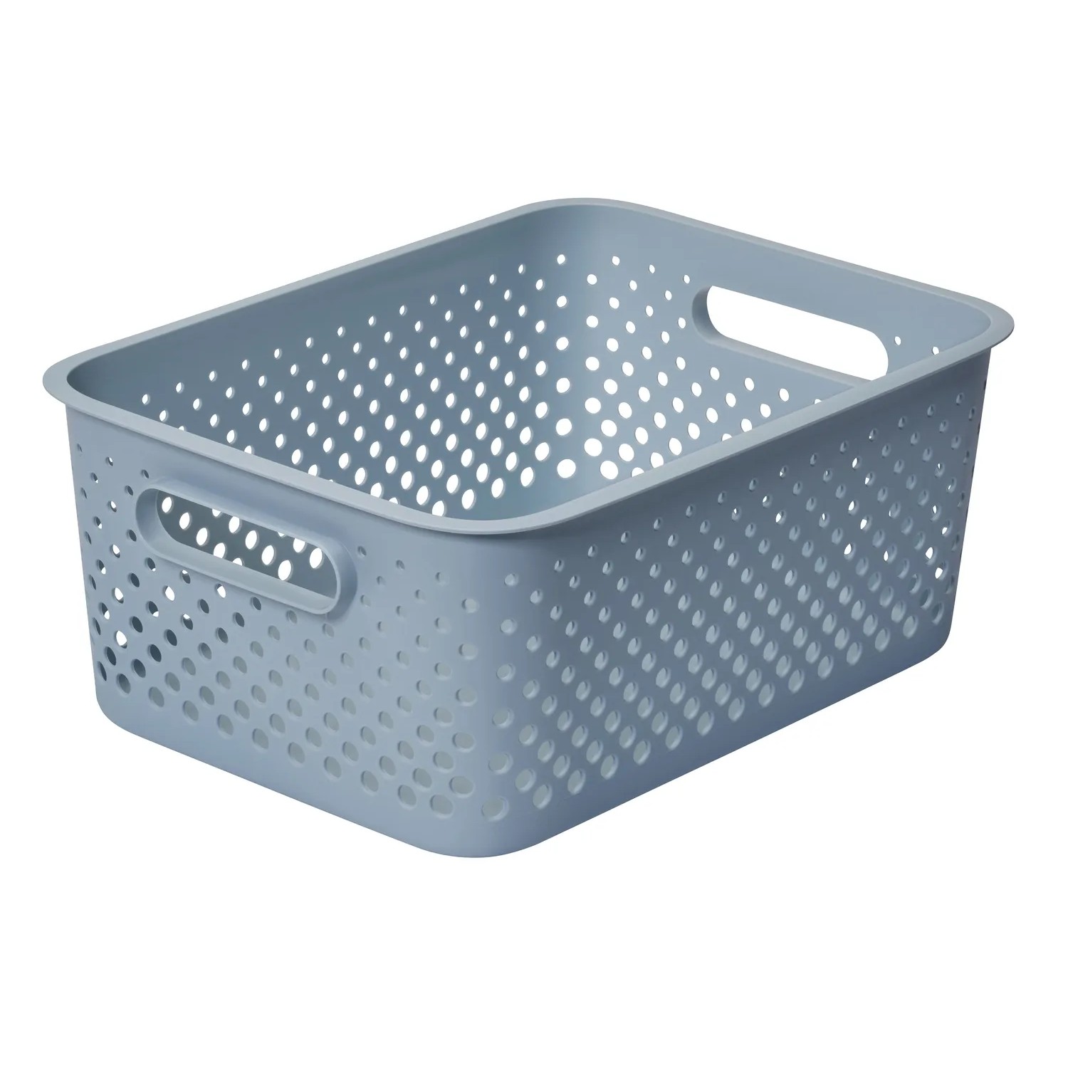SmartStore Úložný koš Essence L modrý 36,5 x 27 x 15 cm, 11,4 l
