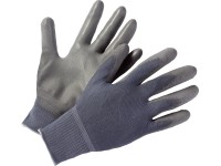 LUX-TOOLS Pracovní montážní rukavice PU, vel. 7
