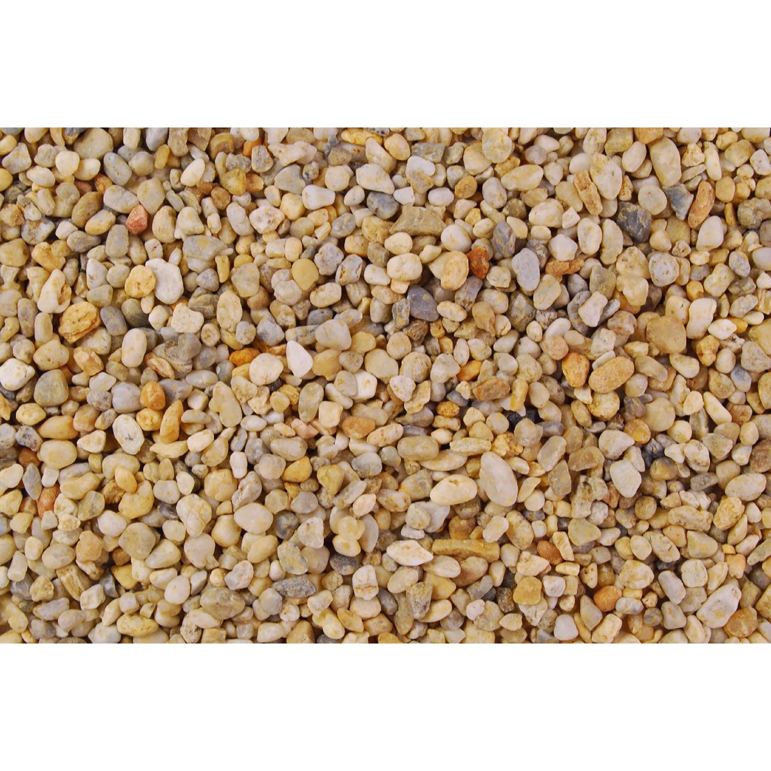 Big-Bag Kulatý štěrk světlý barevný 4-8 mm 1000 kg