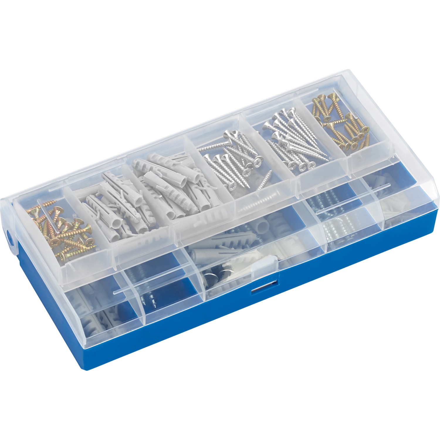 LUX Sada šroubů a hmoždinek, 180dílná