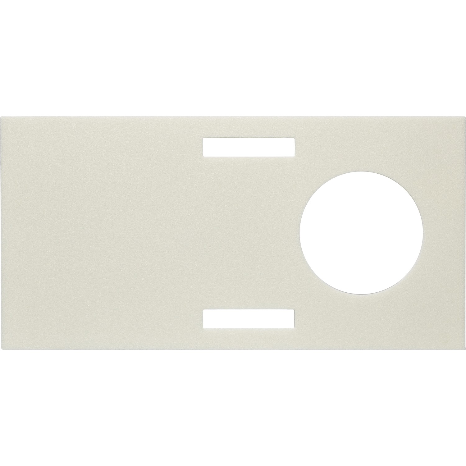 Protihluková montážní deska pro stojací WC, 24,5 x 49 cm