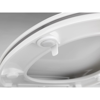 Wenko WC sedátko Rieti, duroplast, EasyClose, kovové závěsy, černá