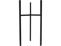 Kovový stojan na květiny Toronto, černá, pr. 20,5 x 35 cm