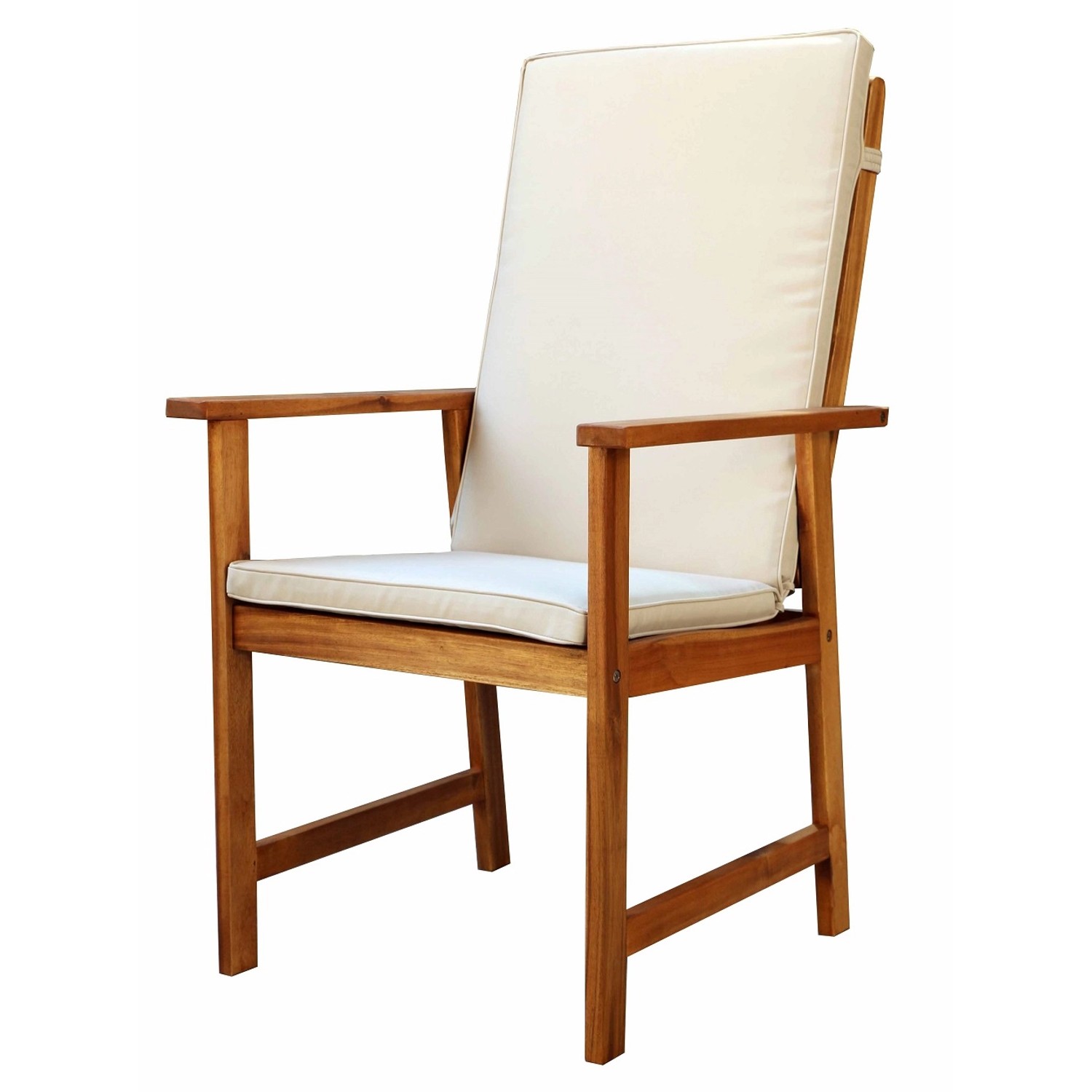 Zahradní křeslo England s područkami a polstrem, akácie FSC®