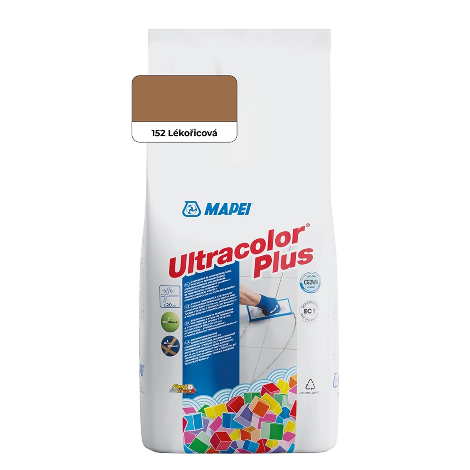 Mapei Spárovací hmota Ultracolor Plus 2 kg, 152 lékořicová