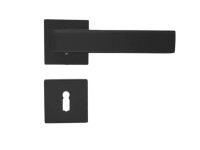 COBRA Rozetové dveřní kování GYES-S BB matná černá