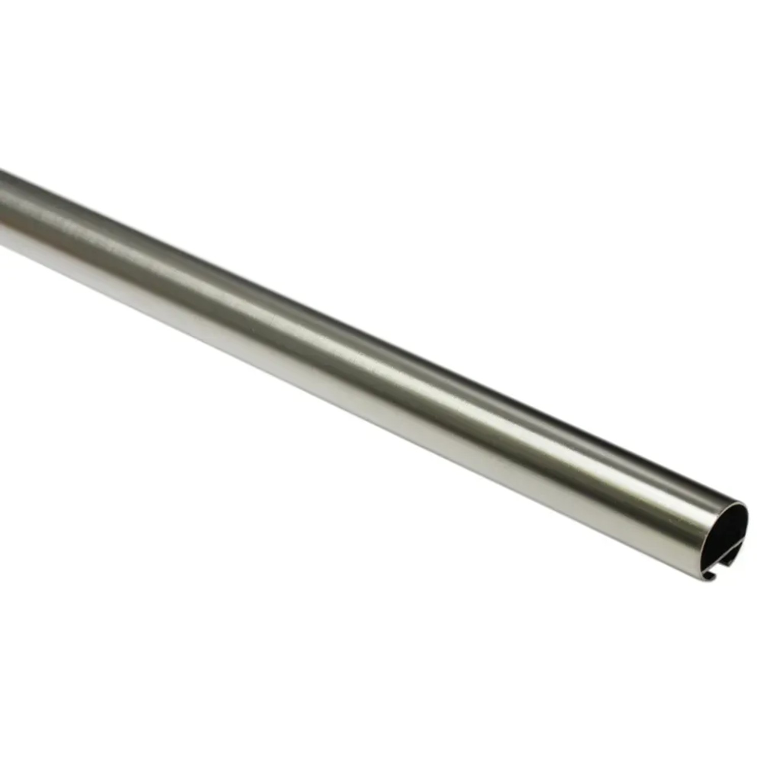 Gardinia Záclonová tyč Windsor nerezová pr. 25 x 1600 mm