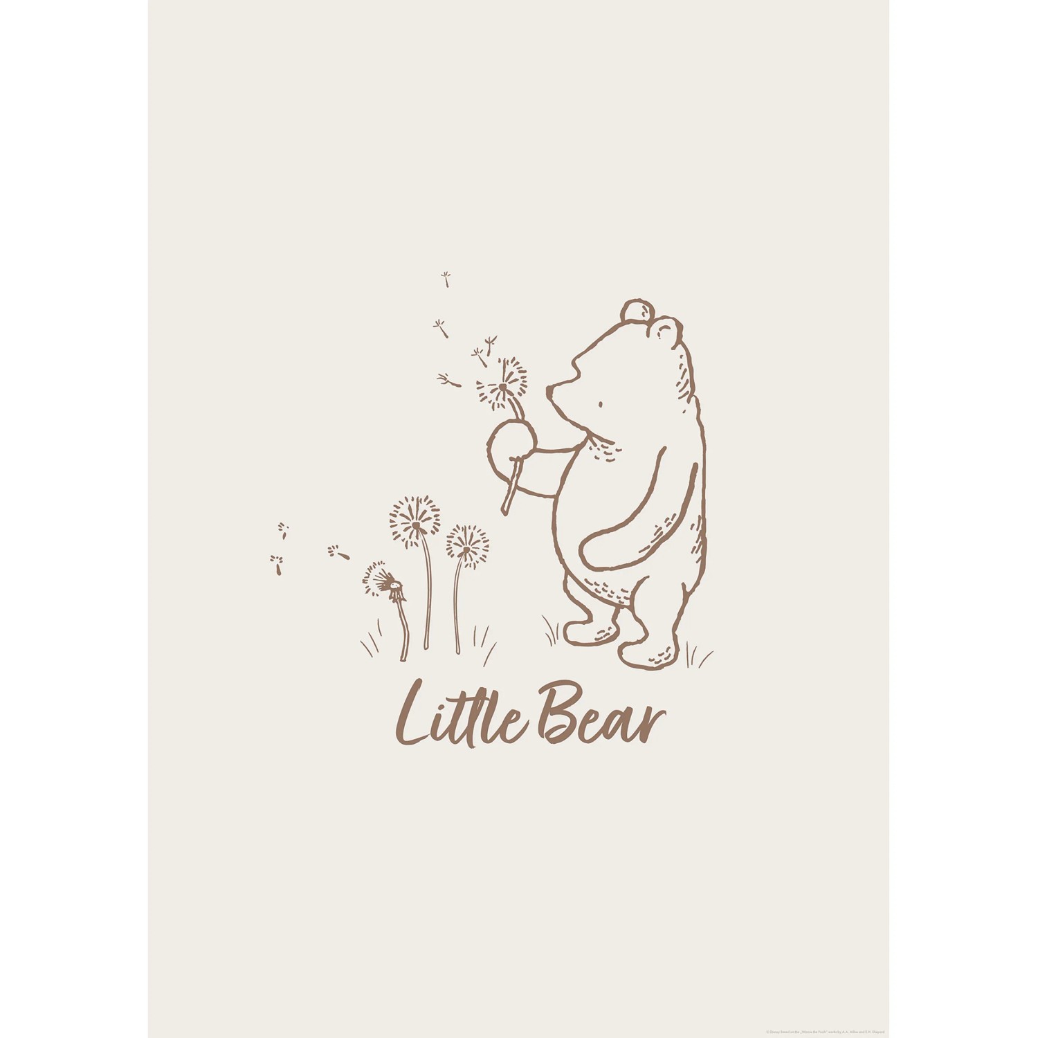 Komar Plakát Disney Winnie the Pooh Little Bear 50 cm x 70 cm