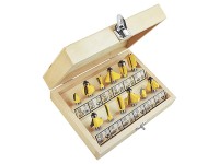 LUX-TOOLS Sada fréz 12dílná