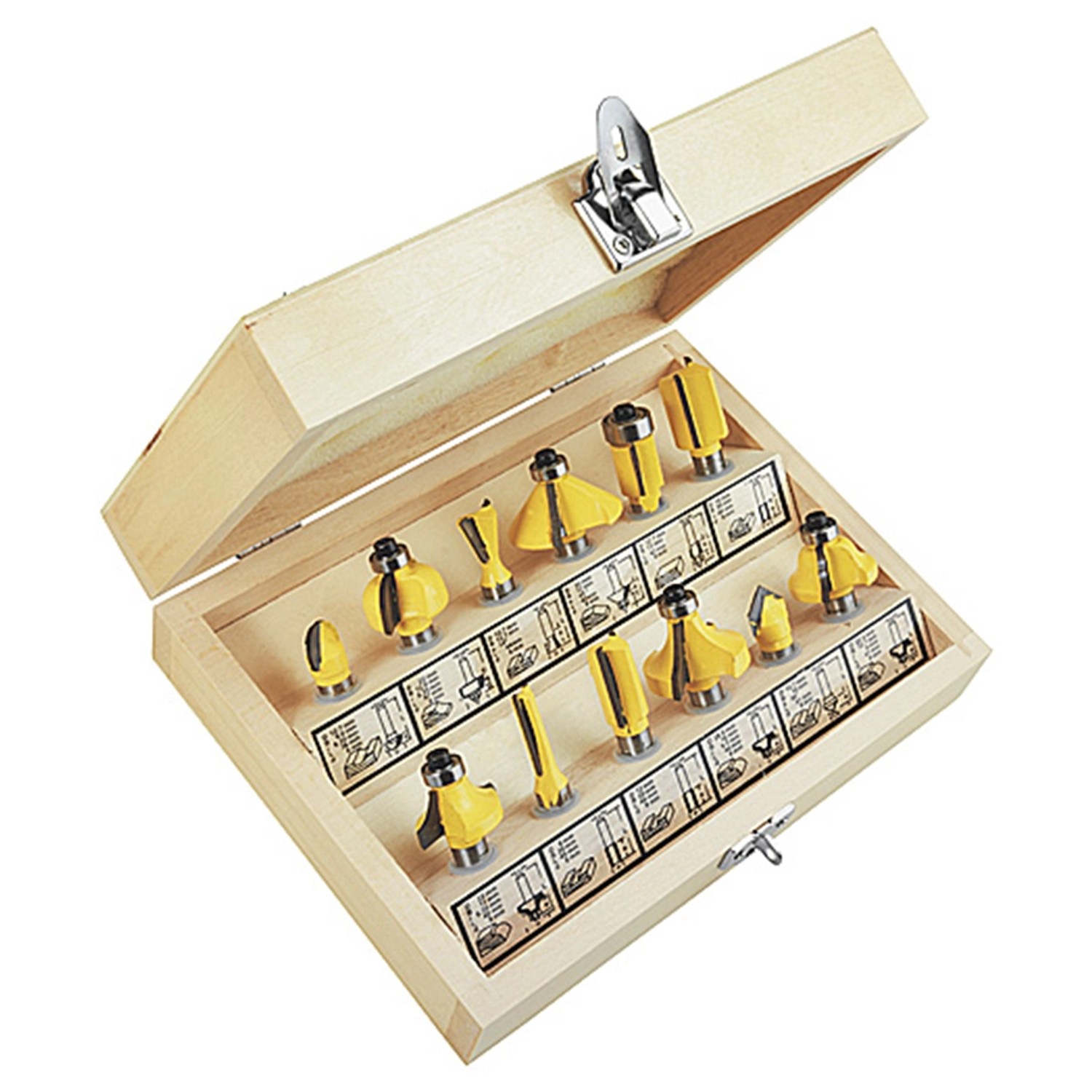 LUX Sada fréz 12dílná