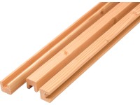 Konstrukční hranol drážkovaný Kreativo douglaska, 200 x 4,5 x 4,5 cm