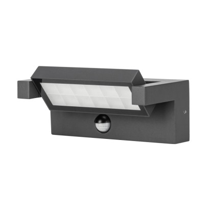 Venkovní svítidlo LUISA SENZOR 20W 1500lm 4000K IP65 antracit 203 x 80 x 108 mm