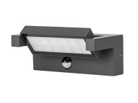 Venkovní svítidlo LUISA SENZOR 20W 1500lm 4000K IP65 antracit 203 x 80 x 108 mm
