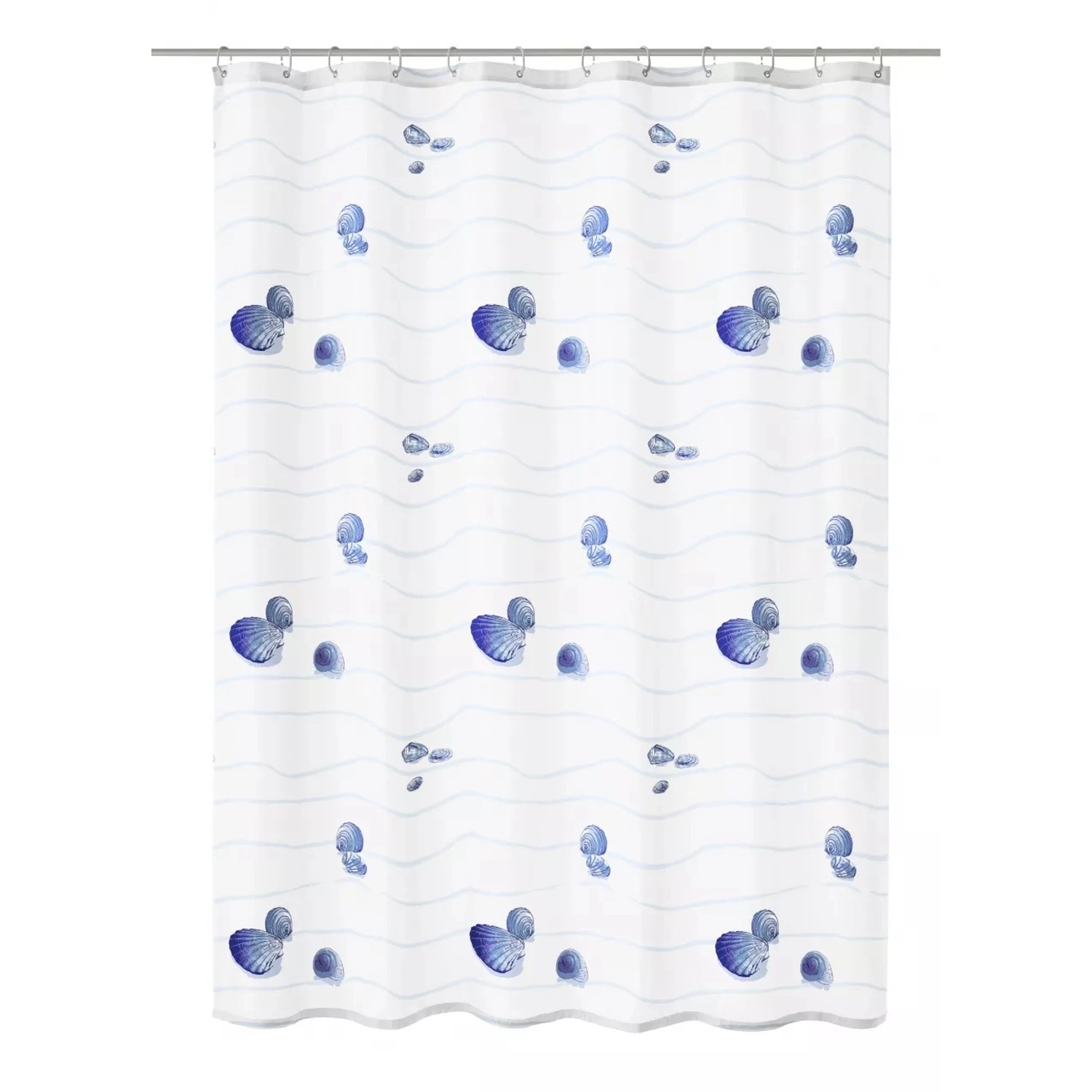 Kleine Wolke Sprchový závěs Miami modrý 120 x 200 cm