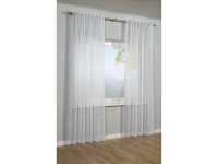 Bennetti Závěs se skrytými poutky, Etamin, bílý, 245 x 140 cm