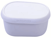 Fackelmann Svačinový box Be The Move, bílá, 10 x 8 x 5,5 cm, 200 ml Fackelmann Svačinový box Be The Move, bílá, 10 x 8 x 5,5 cm, 200 ml