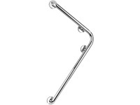 Wenko Nástěnné madlo 55,5 cm x 78 cm Secura 90° chromové