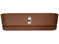 elho Květináč Greenville Lang zázvorově hnědý, 70 x 18 x 19 cm