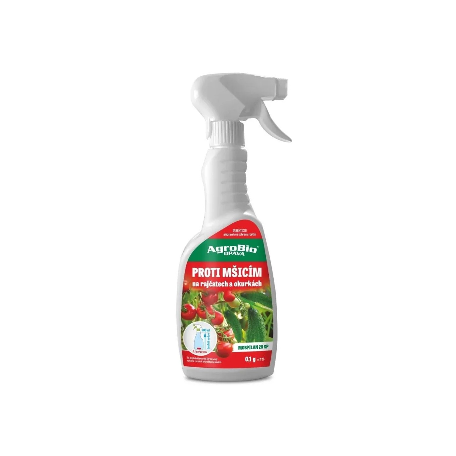Mospilan 20 SP 0,2g rozpr. / 500ml proti mšicím a molicím
