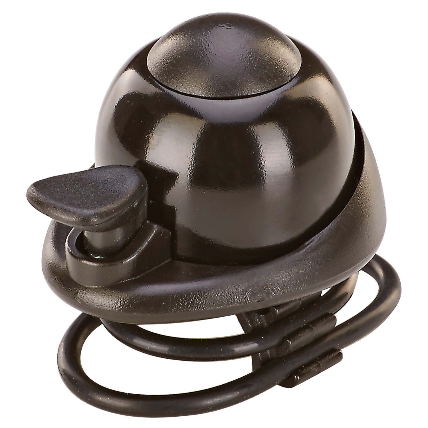 Prophete Cyklistický zvonek se silikonovým držákem, černá, pr. 3 cm