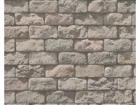 A. S. Creation Tapeta papírová IL DECORO Cihla béžová FSC®