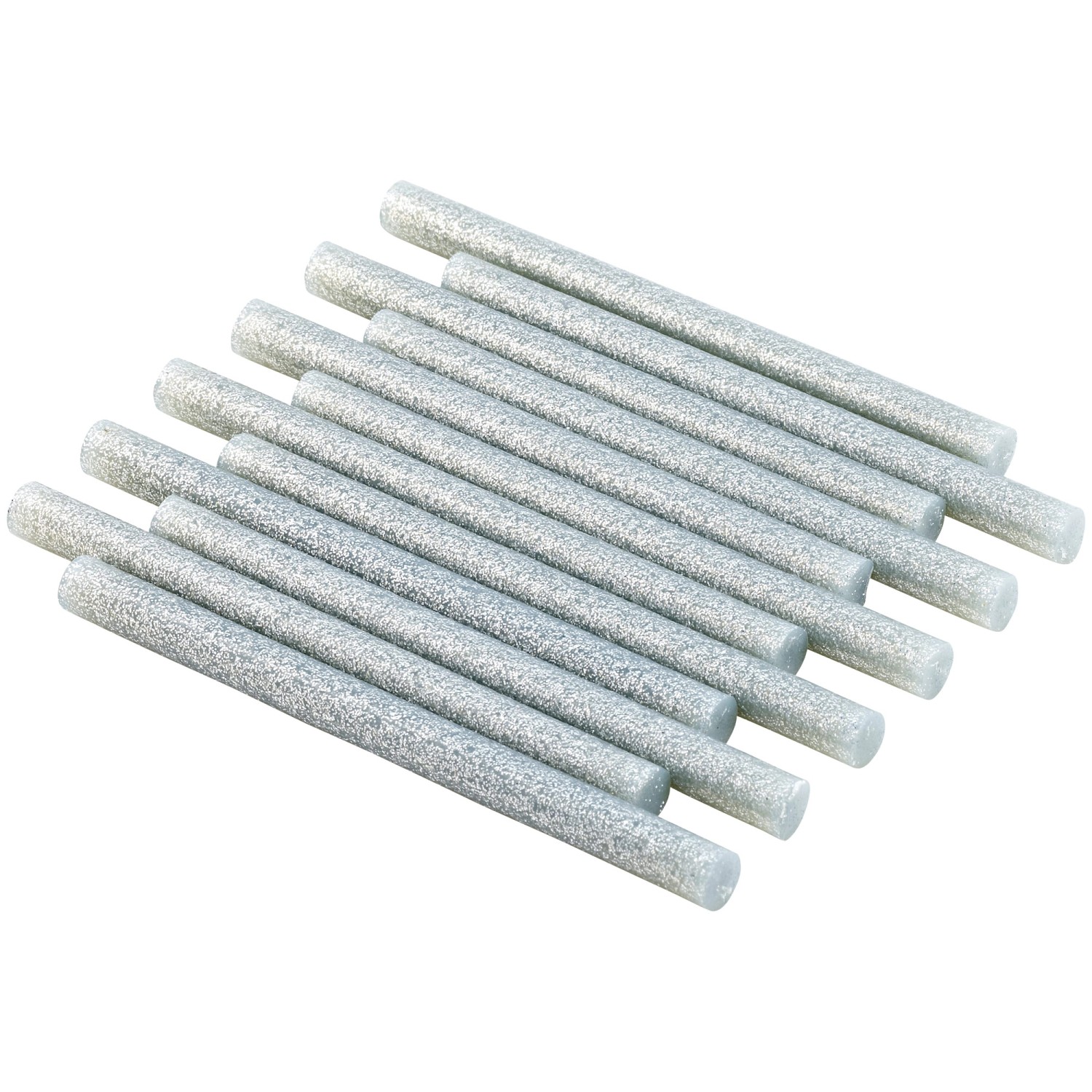 LUX Lepicí patrony stříbrné 12 ks, pr. 7 mm