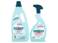 Sanytol Dezinfekce čistič podlah a ploch 1000 ml + univerzální čistič 500 ml Sanytol Dezinfekce čistič podlah a ploch 1000 ml + univerzální čistič 500 ml