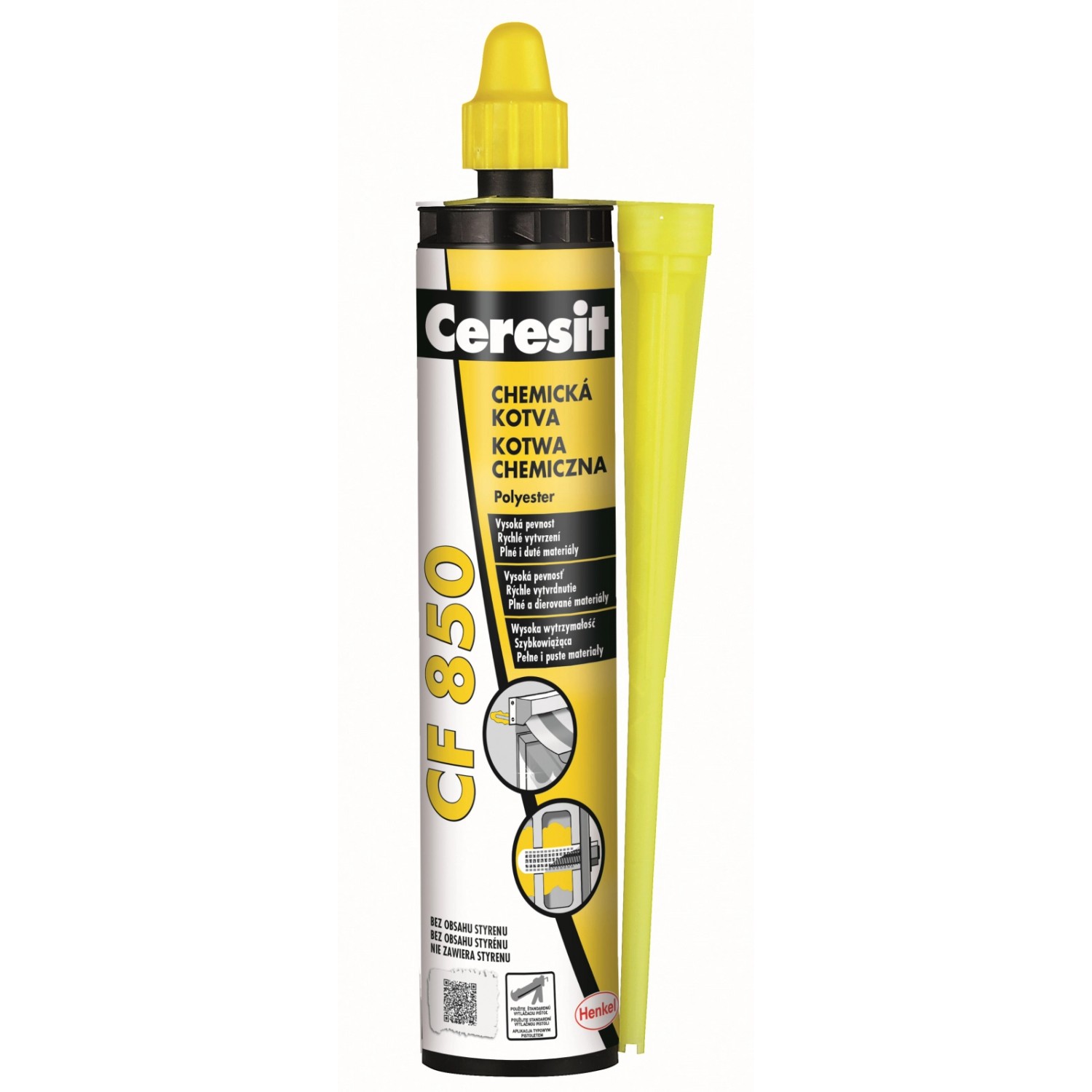 Ceresit Chemická kotva CF 850 polyester 300 ml
