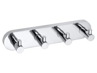 Bemeta Věšák OMEGA se 4 háčky 250 x 55 x 50 mm