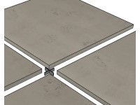GS Terrassen Spárovací křížky 3 mm, výška 20 mm, kamenná šedá, 40 ks