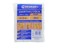 Spokar Zakrývací fólie LDPE Profi 4 x 5 m, 30 um