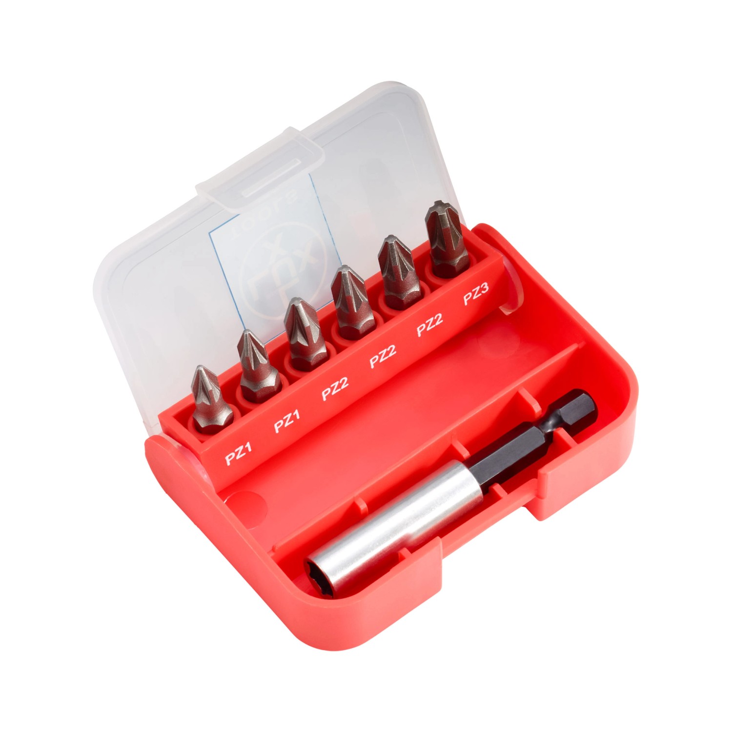 LUX Box se standardními bity PZ délka 25 mm 7dílný