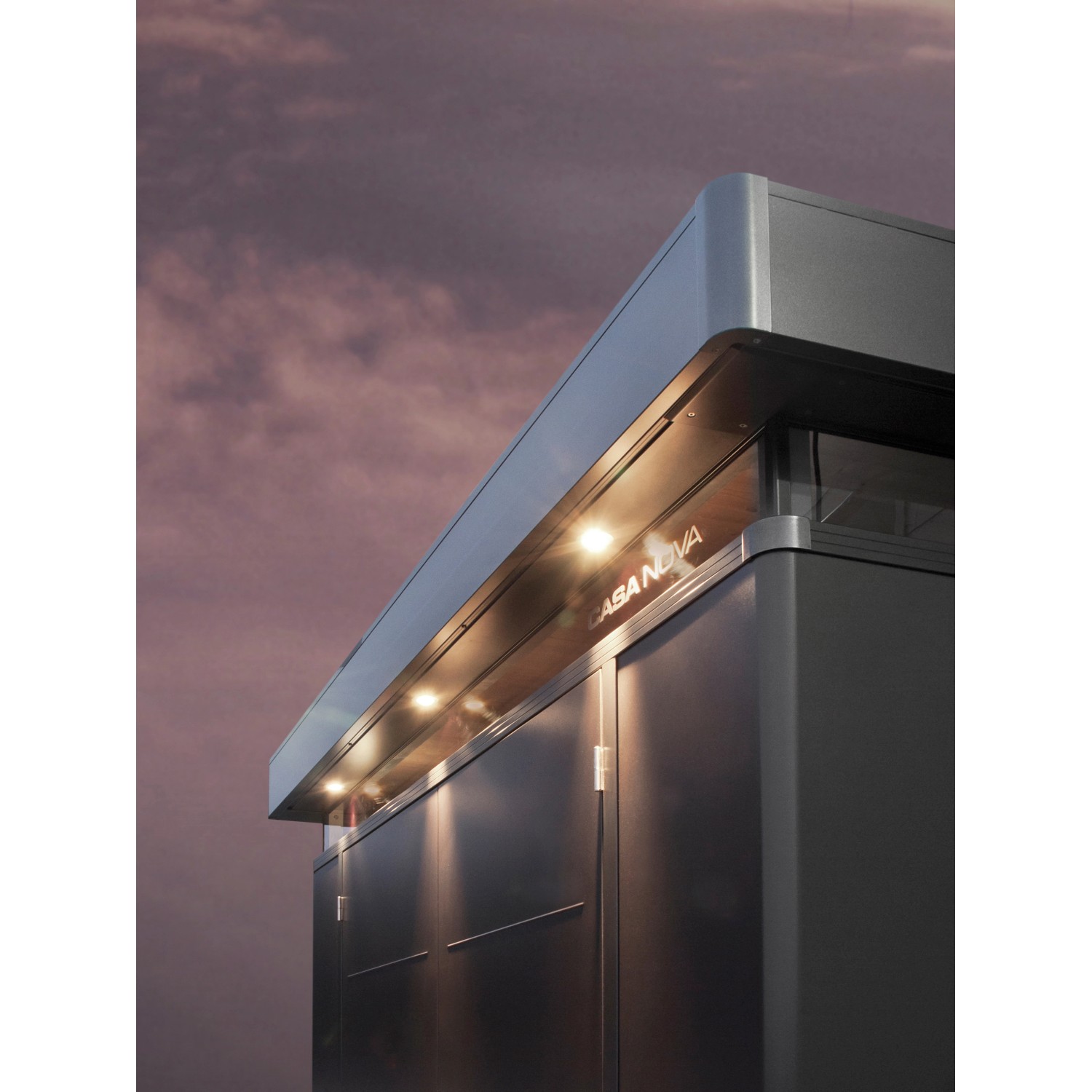 Biohort Frézování pro 3-bodové osvětlení pro zahradní domky CasaNova