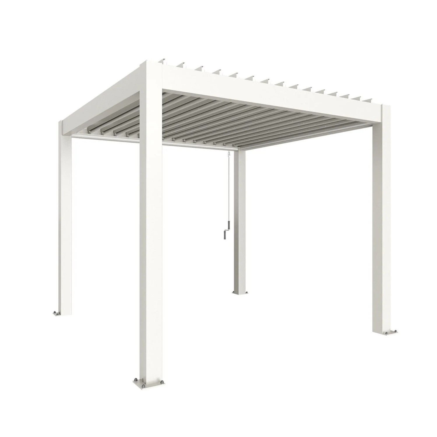 Biohort Pergola 3 x 3 bílá 312 x 312 cm