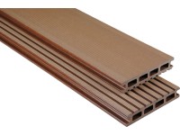 KOVALEX Terasové prkno WPC EXKLUZIV kartáčované hnědé 26 x 145 mm - metráž