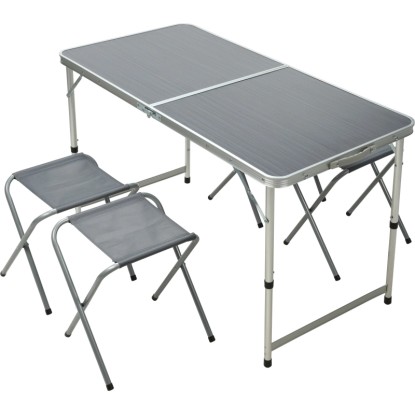 Koopman Kempingový set stolu a 4 stoliček