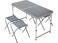 Koopman Kempingový set stolu a 4 stoliček