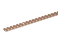GAH Alberts Přechodový profil, 2 drážky, elox. hl., bronzová, 1,8 x 25 x 900 mm GAH Alberts Přechodový profil, 2 drážky, elox. hl., bronzová, 1,8 x 25 x 900 mm