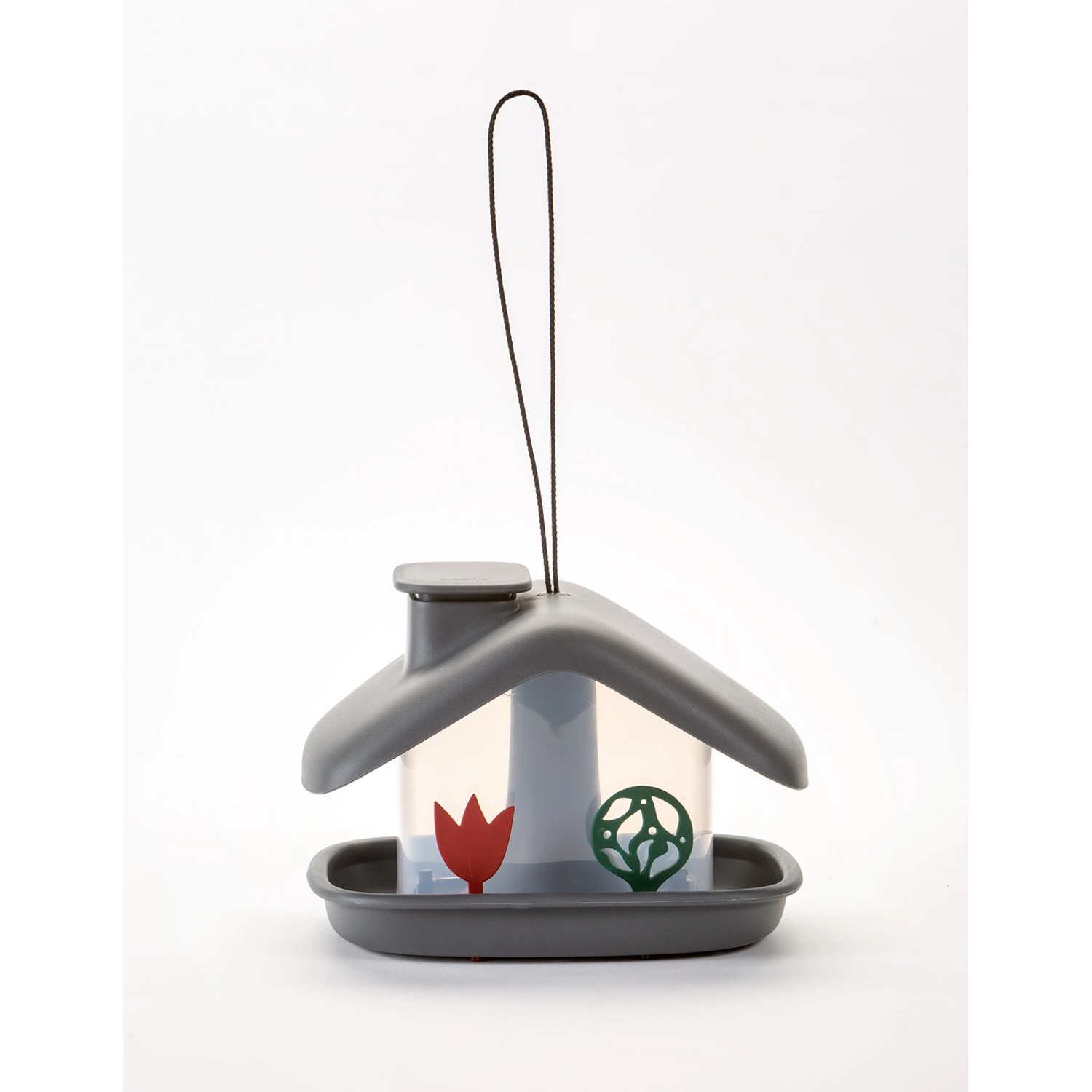 Krmítko Domek antracit