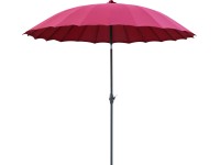 Slunečník Limon ve stylu Dálného východu, burgundská, pr. 270 cm